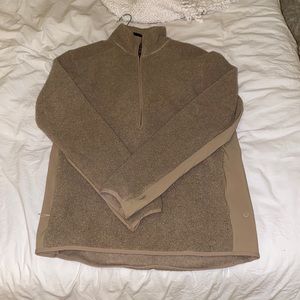 Lululemon mens tundra trek 1/2 zip